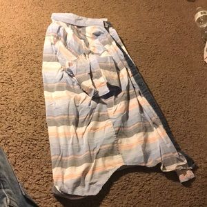 Short sleeve button up shirt